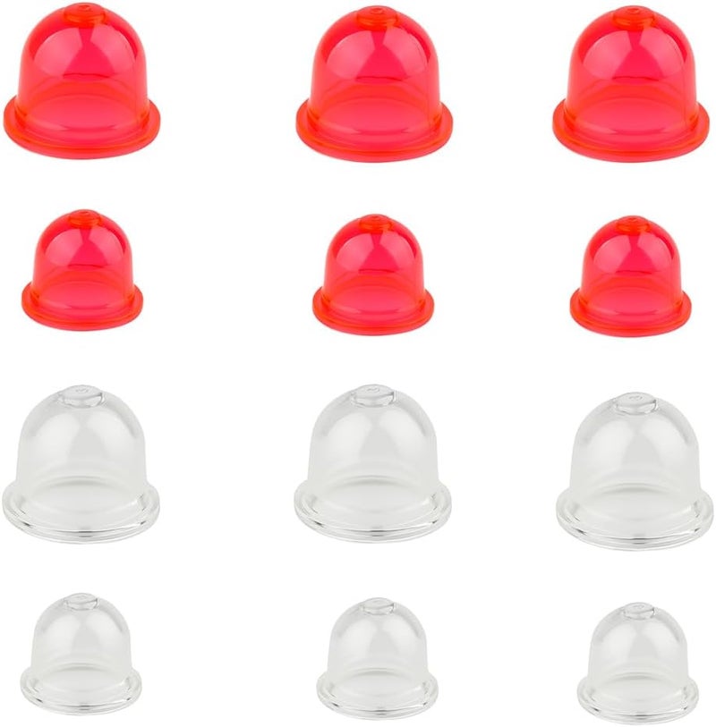 HUSWELL 0057003 188-12-1 Small Engine Primer Bulb Assortment for Zama Echo Homelite UT09526 12538108660 Poulan 530071835 Troy Bilt A01195A 0058001 Chainsaw SRM225 Trimer PB250 BG55 Blower Carburetor - Image 1